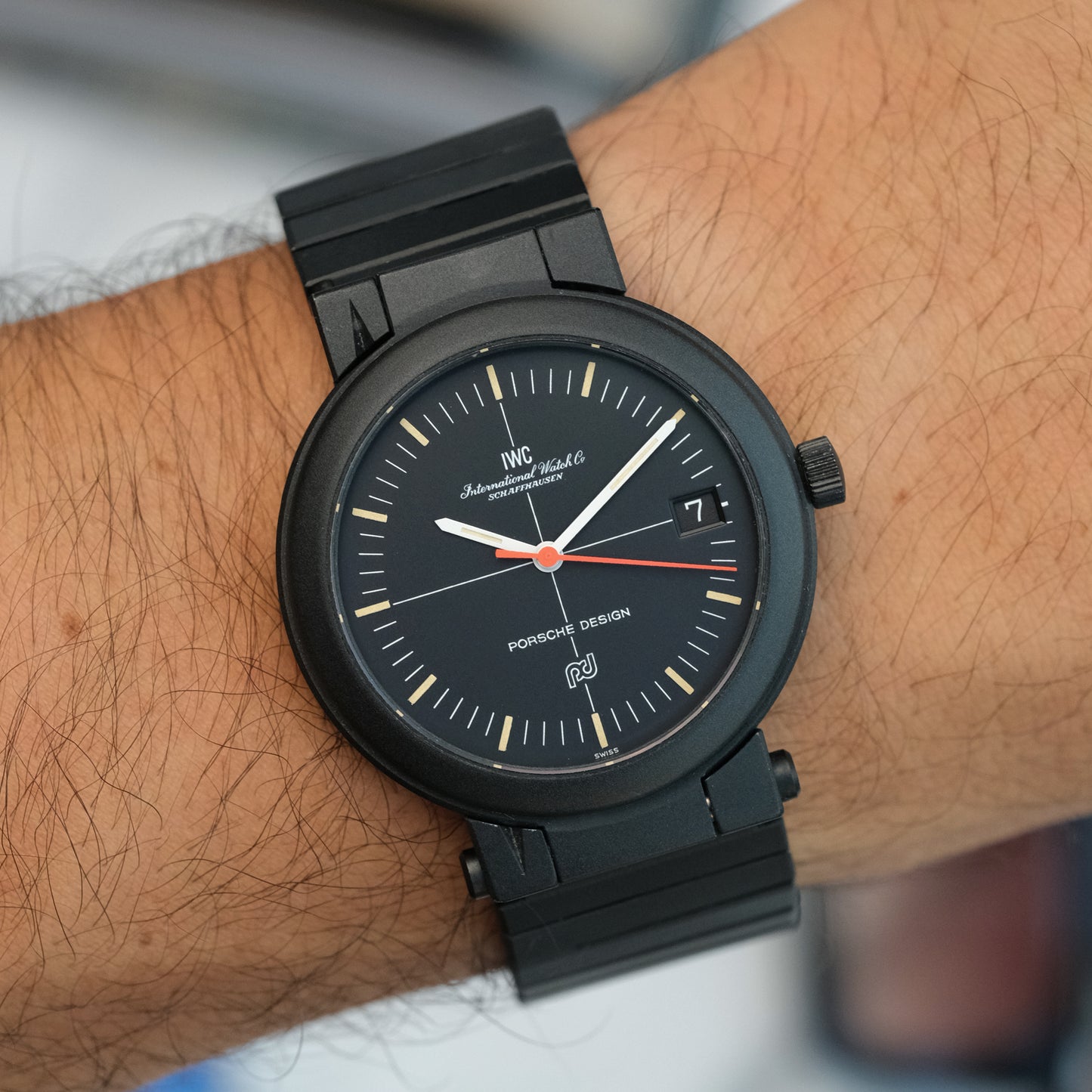 IWC Compass Porsche Design "Kompassuhr" ref.3510 from 1978