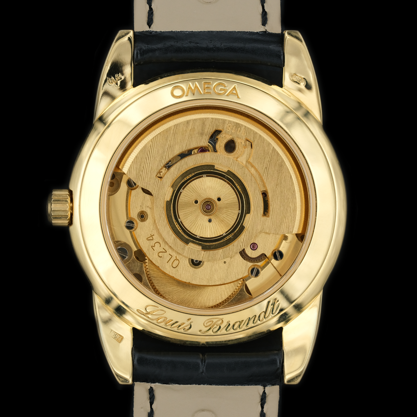 Omega Louis Brandt ref.175.0302 DeLuxe ll Perpetual Calendar from 1991