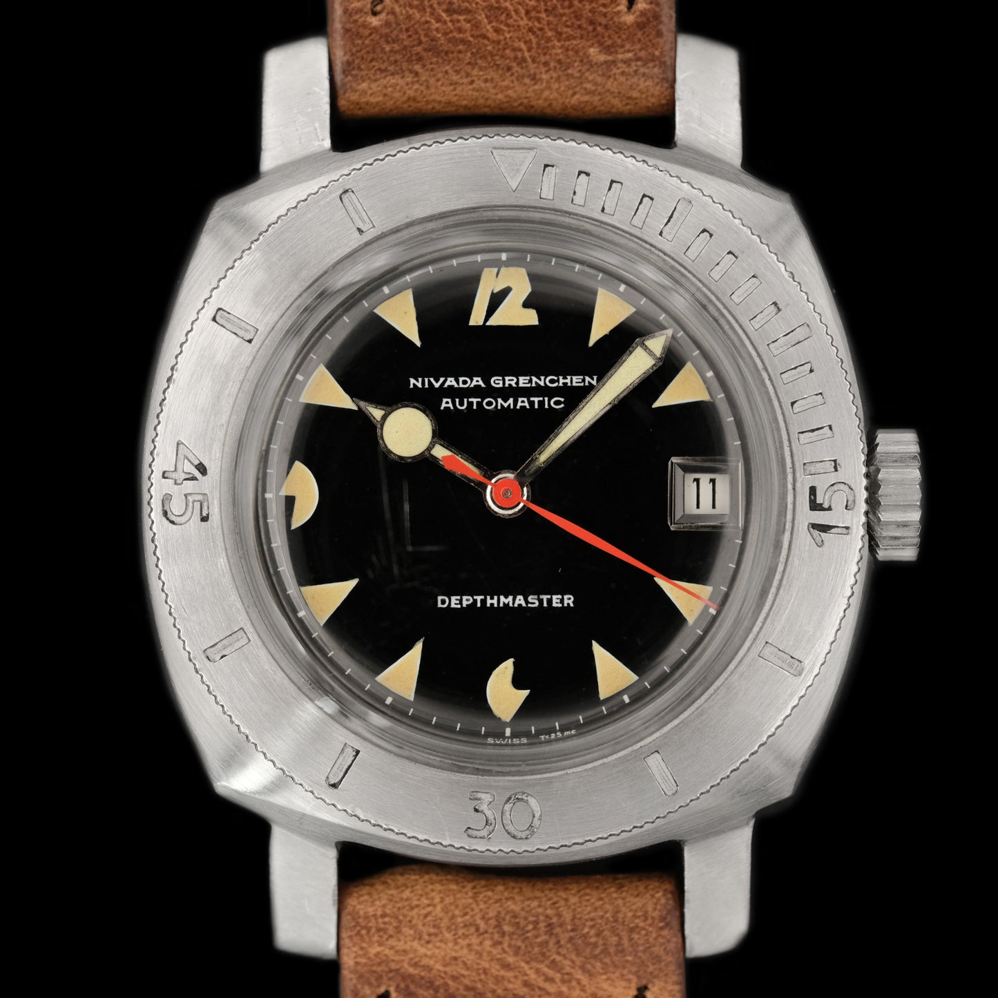 Nivada DepthMaster Pacman ref.9911-2419 from 1960s