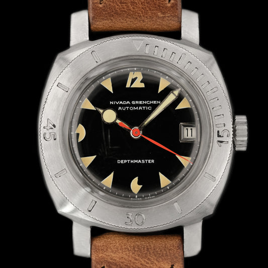 Nivada DepthMaster Pacman ref.9911-2419 from 1960s