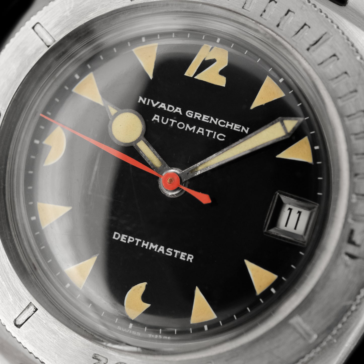 Nivada DepthMaster Pacman ref.9911-2419 from 1960s