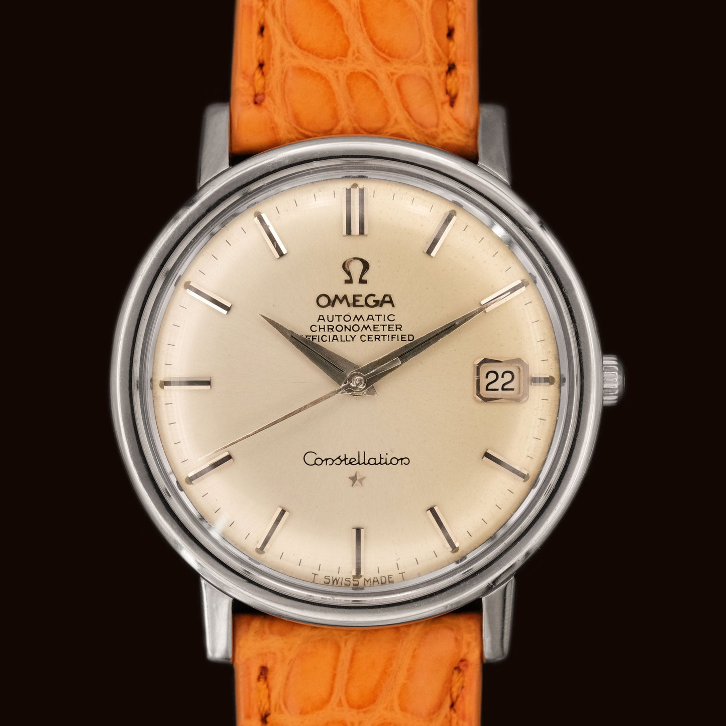 Omega Constellation 18K White Gold ref.168.004/14 from 1966
