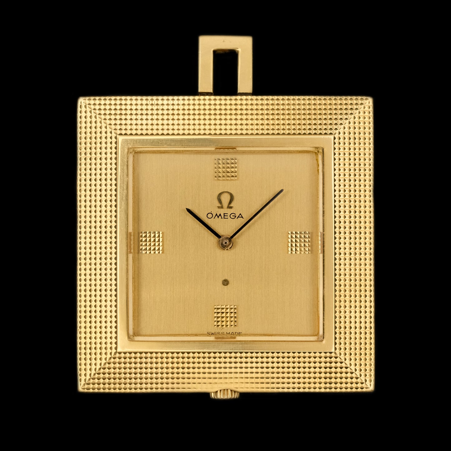 Omega Square Pocket Watch ref.1715 from 1970s