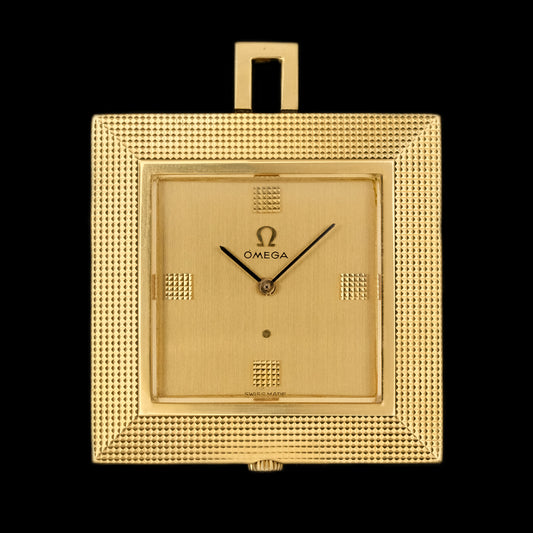 Omega Square Pocket Watch ref.1715 from 1970s
