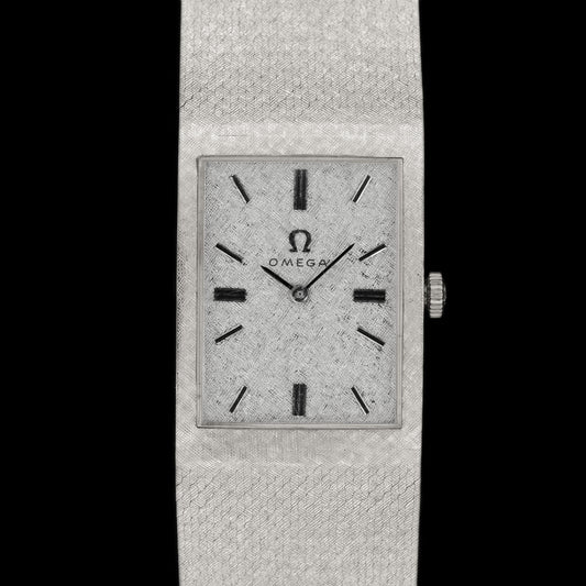 Omega "Deco Shadow" ref.D6751 14k white gold from 1969