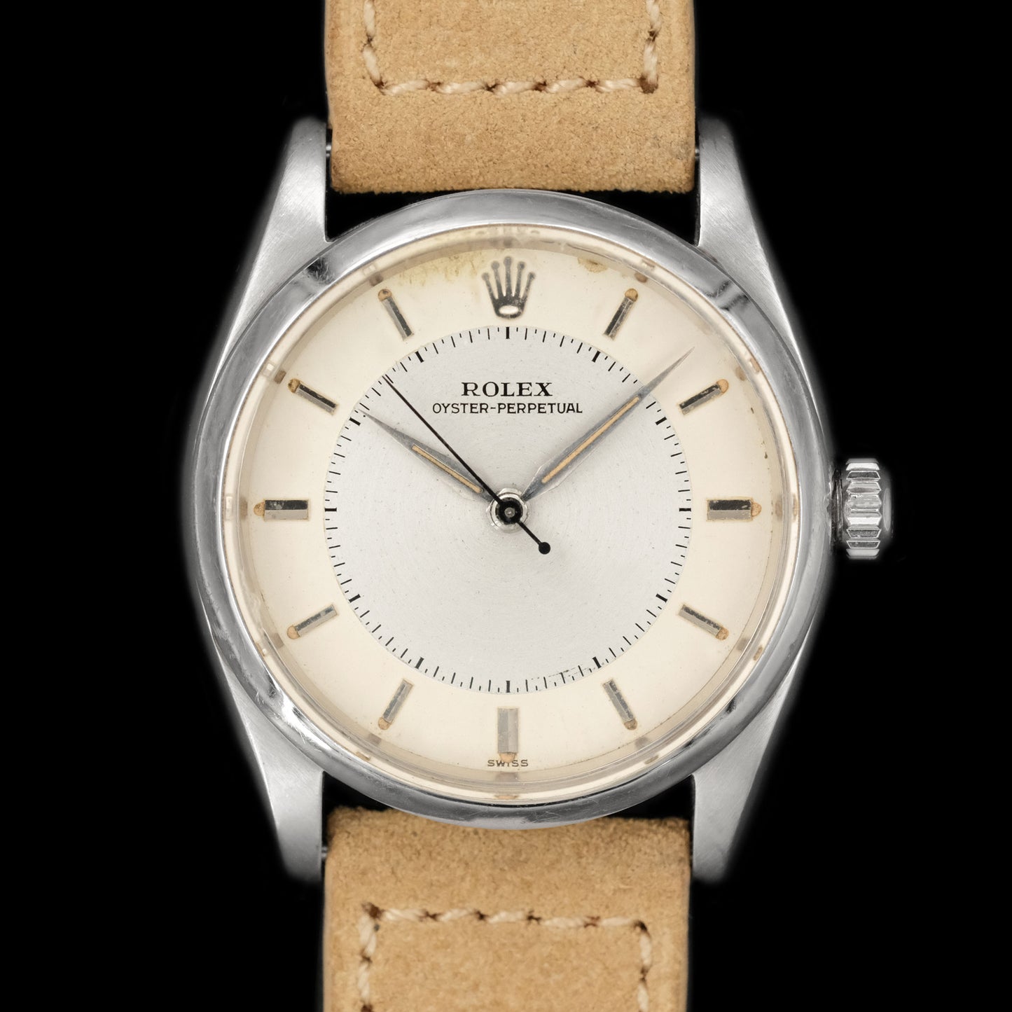 Rolex Oyster Perpetual ref.6552 rare Two-Tone Dial from 1958