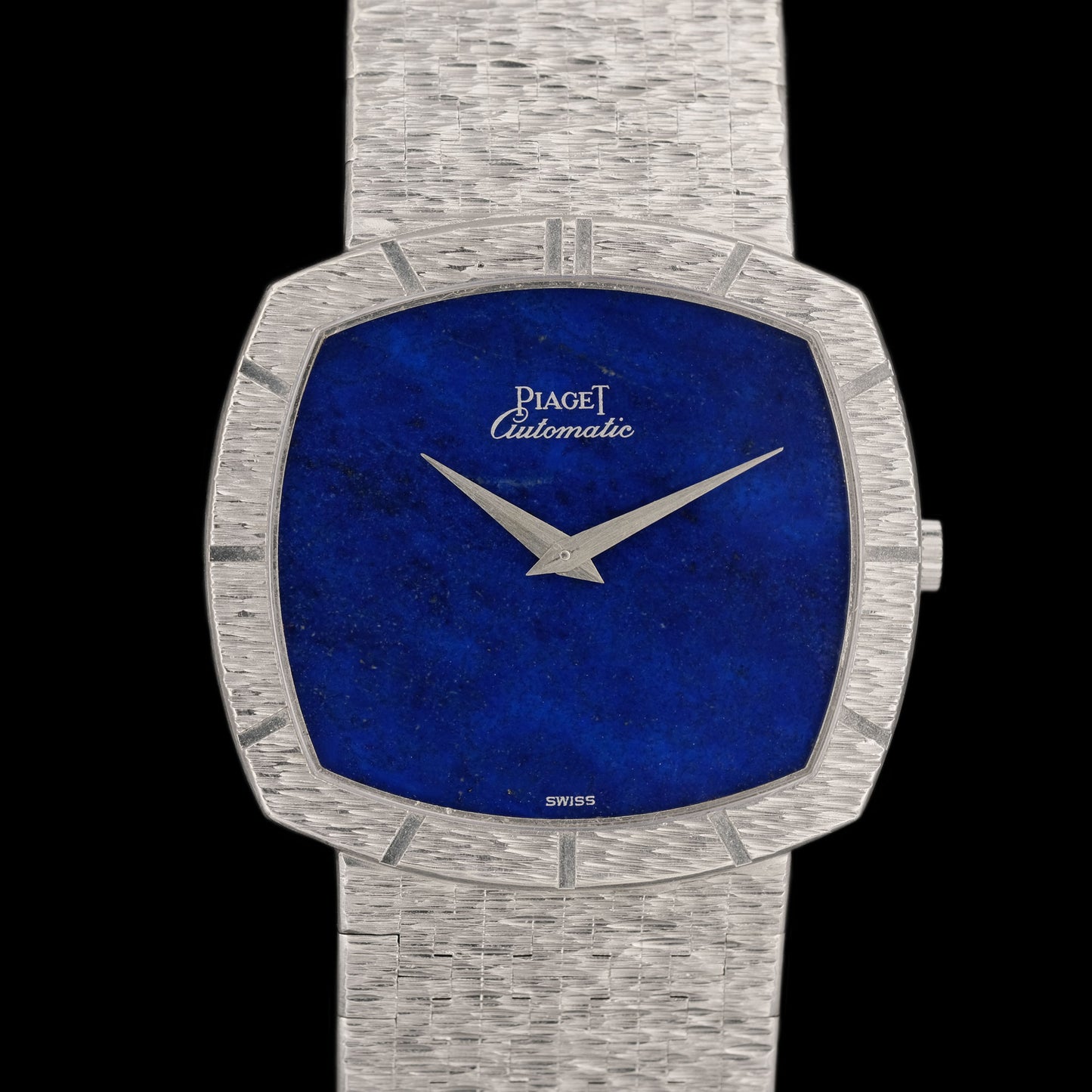 Piaget TV Lapis Lazuli ref.12421 from 1970s