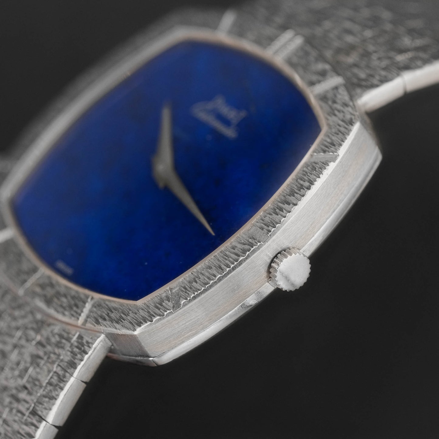 Piaget TV Lapis Lazuli ref.12421 from 1970s