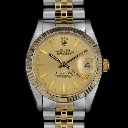 Rolex Datejust "Tiffany" dial ref.6827 from 1981
