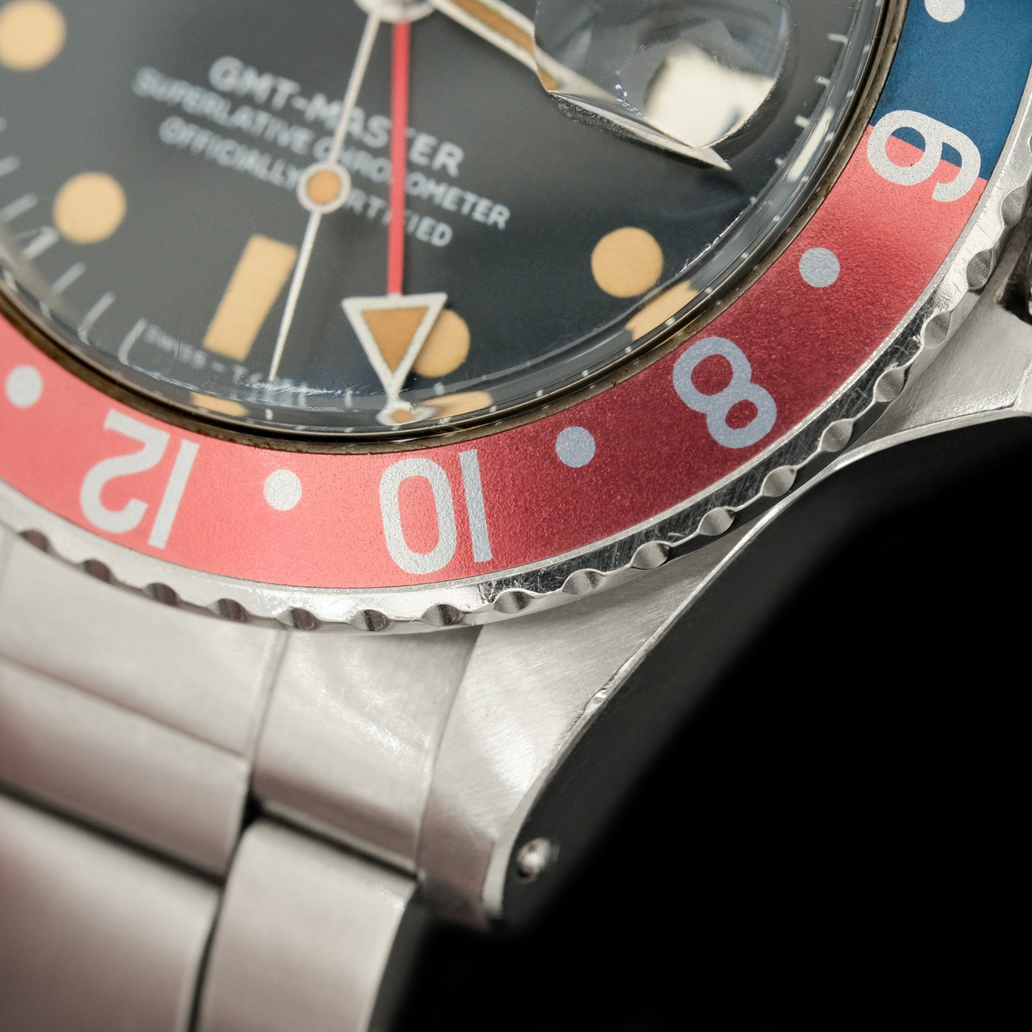 Rolex GMT Master 1675 Mk1 long E "Pumpkin" from 1969