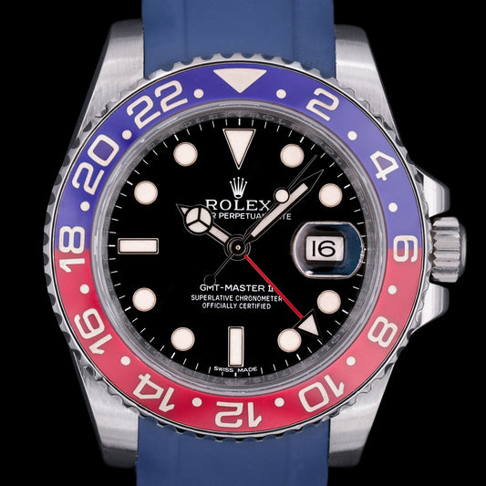 Rolex GMT Master II Pepsi 18k Gold ref.116719BLRO from 2014