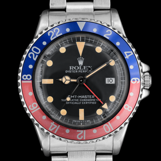 Rolex GMT Master "Pepsi" Matte Dial ref.16750 from 1982