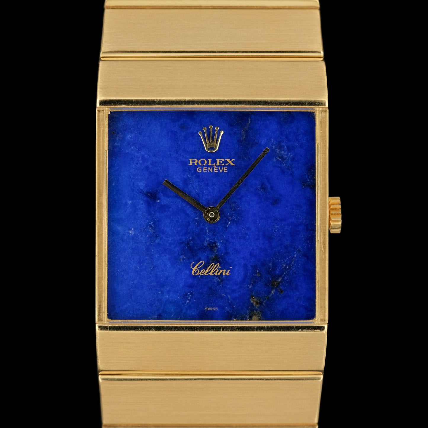 Rolex King Midas Cellini Lapis Lazuli ref.4316 from 1976