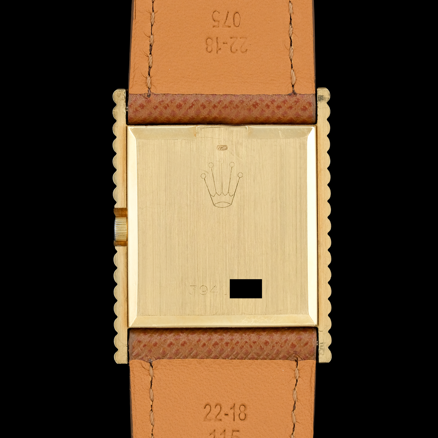 Rolex Cellini ref.4012 Blue Mirror dial Ribbed case from 1975