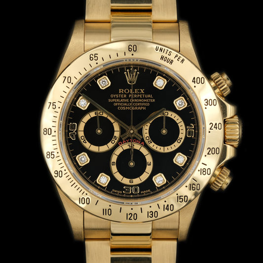 Rolex Daytona "Zenith" ref.16528  Diamond Dial from 1995