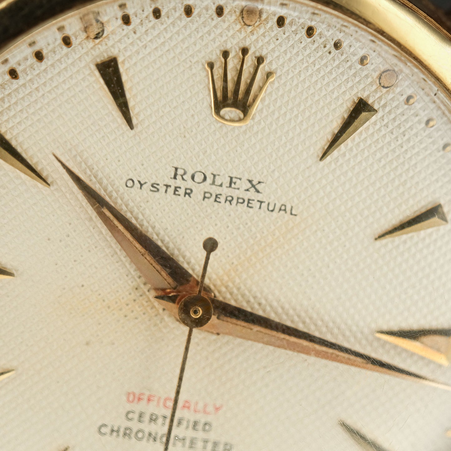 Rolex Oyster Perpetual Bombay Honeycomb Red ref.6092 from 1962