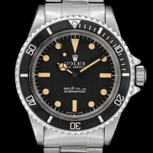 Rolex Submariner ref.5513 "Serif Dial" from 1971