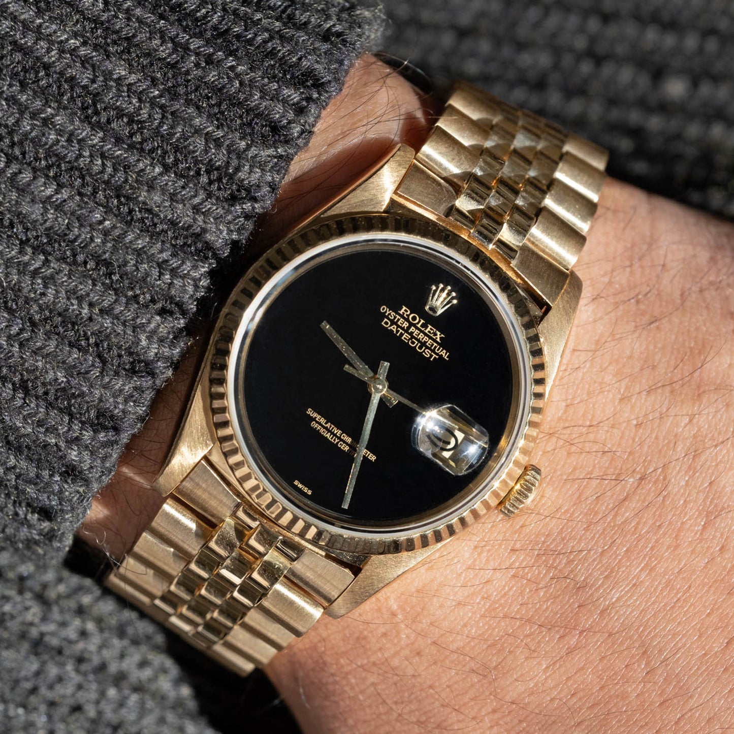 Rolex Datejust ref.16238 Onyx Dial from 1988