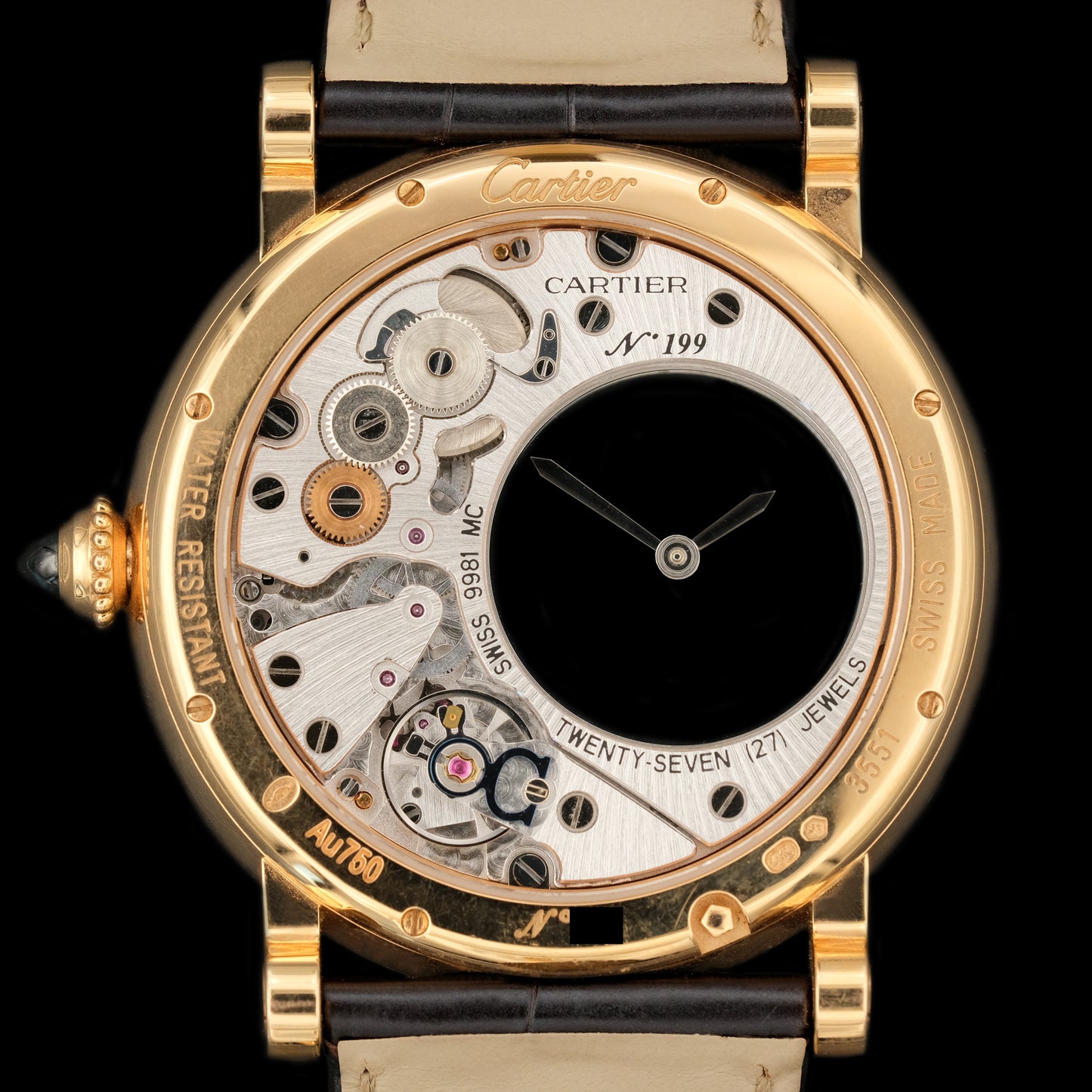 Cartier Rotonde Mysterious Hours ref.3551 de 2018