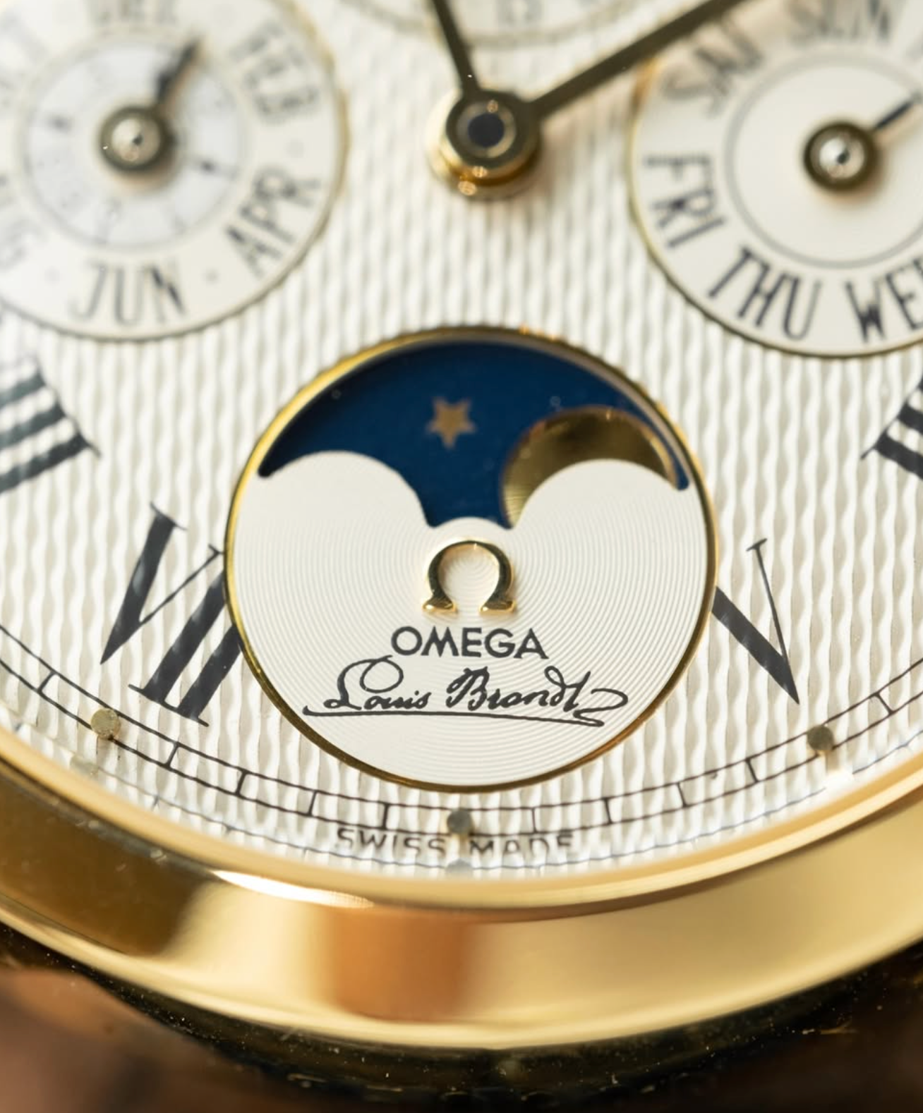 Omega Louis Brandt ref.175.0302 DeLuxe ll Perpetual Calendar from 1991