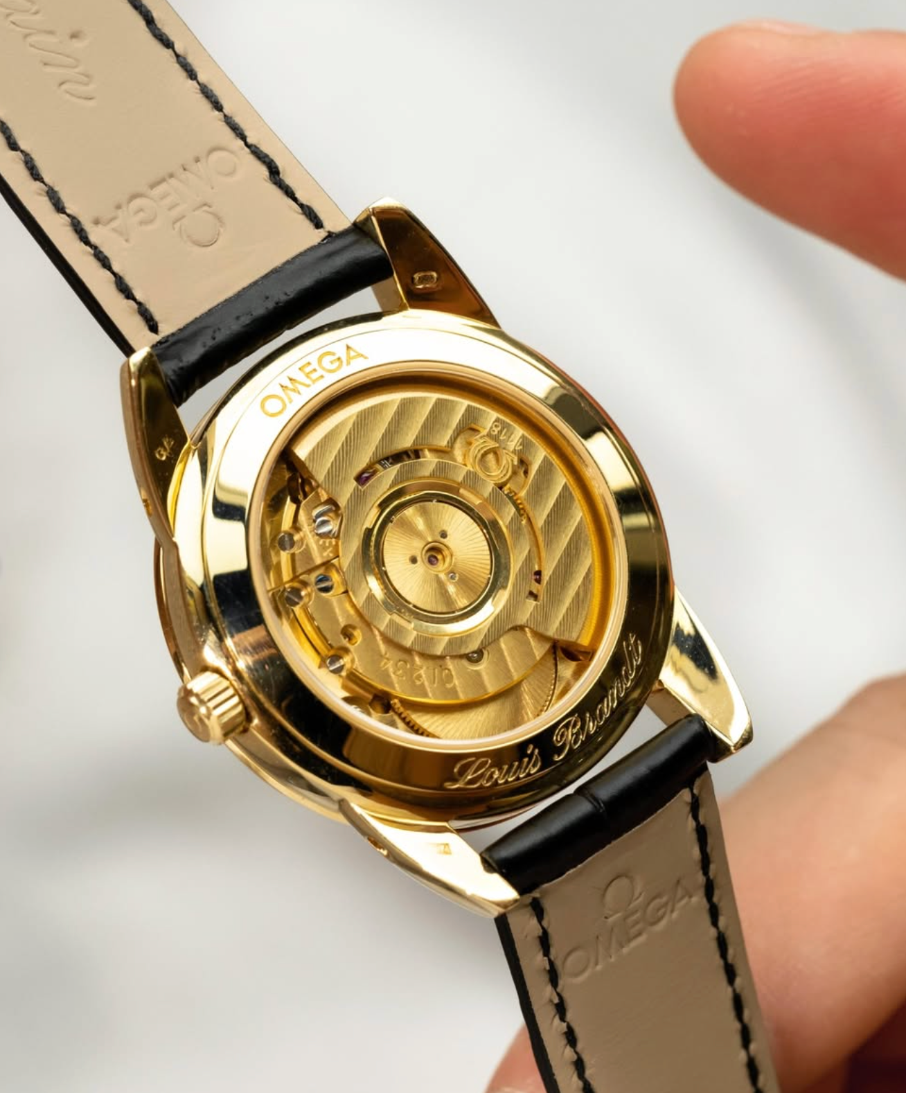 Omega Louis Brandt ref.175.0302 DeLuxe ll Perpetual Calendar from 1991