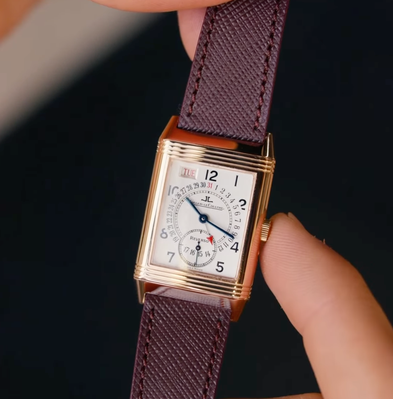 Jaeger Le Coultre Reverso Date Taille Calendar ref.270.2.36 from 2000