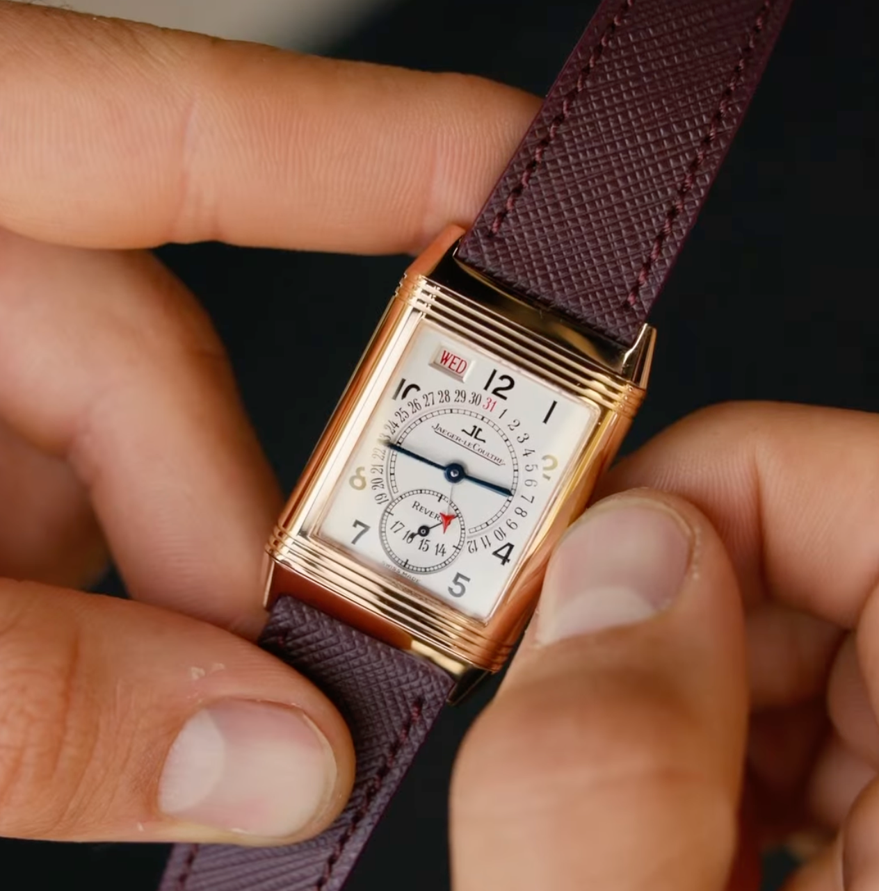 Jaeger Le Coultre Reverso Date Taille Calendar ref.270.2.36 from 2000