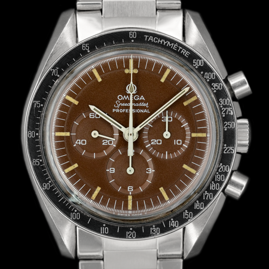 Omega Speedmaster ref.145.022 Tropical Chocolate "Caramel" Dial from 1969