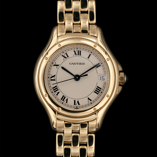 Cartier Cougar 18k Yellow Gold "Ladies"  ref.887906 from 1990´s