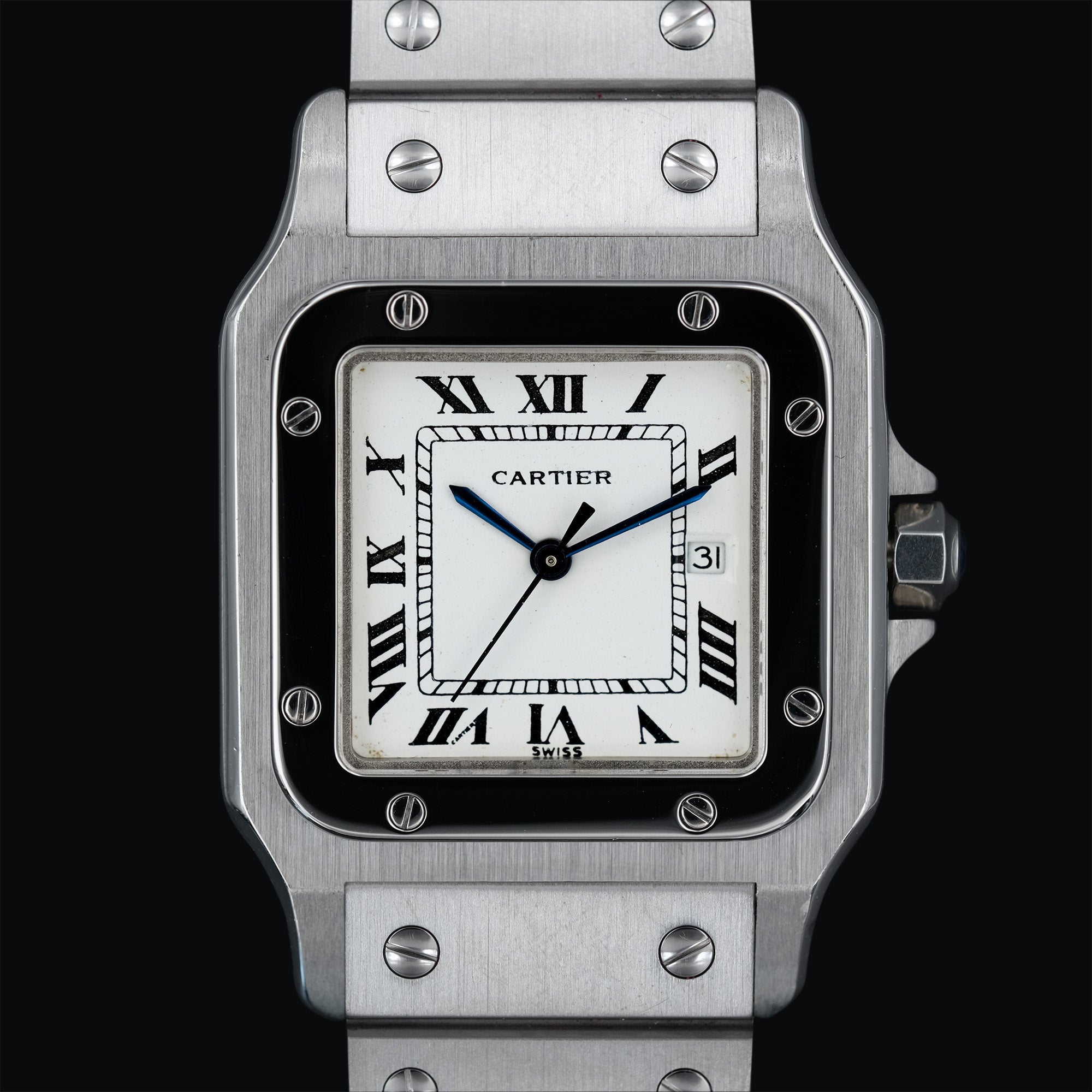 Cartier discount santos 1980