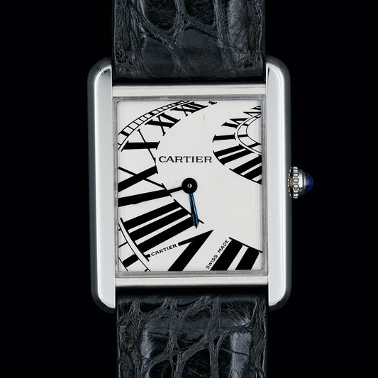 Cartier Tank Solo "Piano"   ref.3170 fullset from 2013