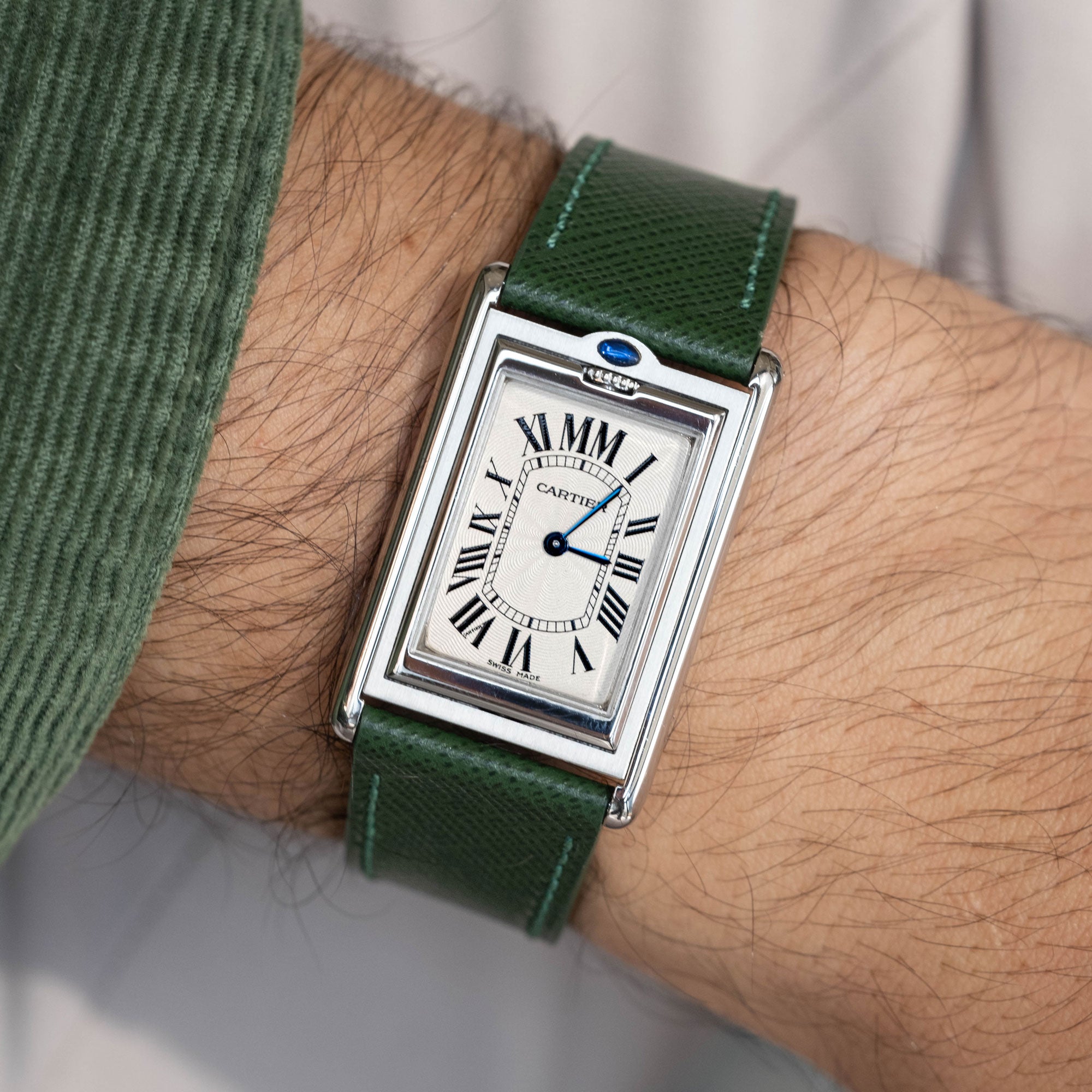 Cartier tank outlet basculante millenium edition