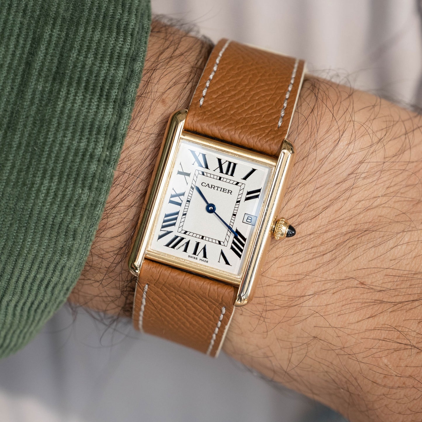 Cartier Tank Louis Date Large ref.2441 from 2012