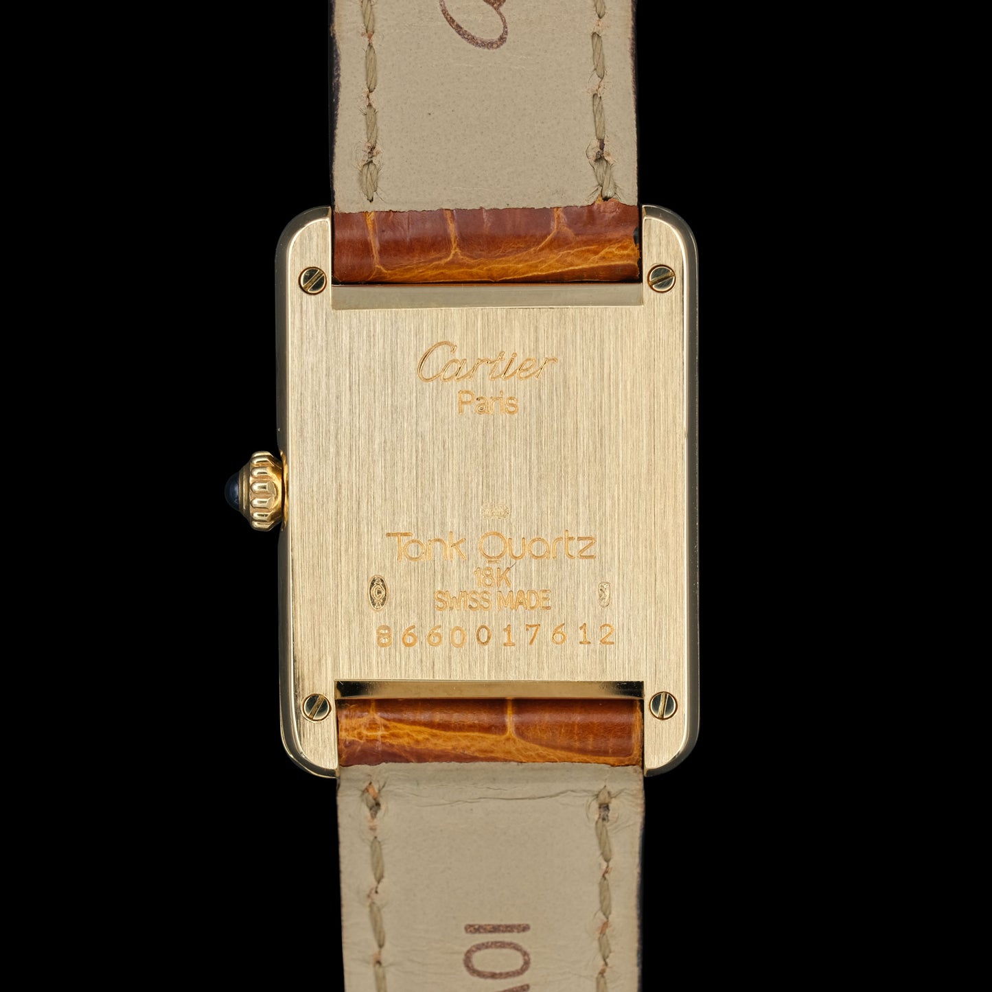 Cartier Tank Louis ref.66001 Quartz "Small" from the 1990s
