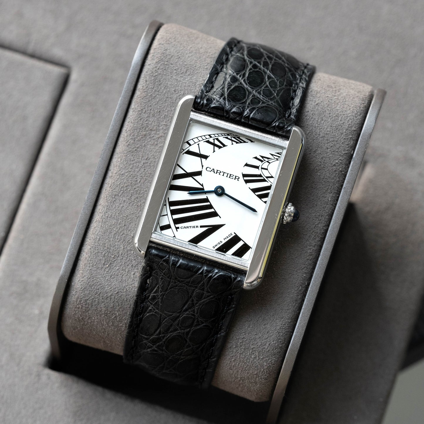 Cartier Tank Solo Large ref.3169 Limited Edition "Piano" from 2011