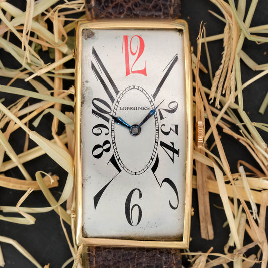 Longines Banana  Oversized Artdeco from 1930s