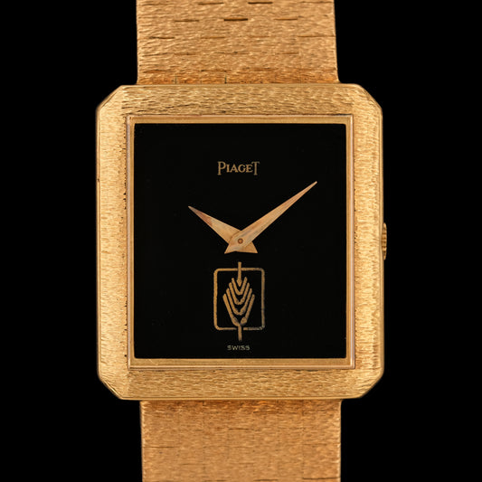 Piaget Protocole ref.9154 Onyx Trillas Editorial Logo Dial from 1970