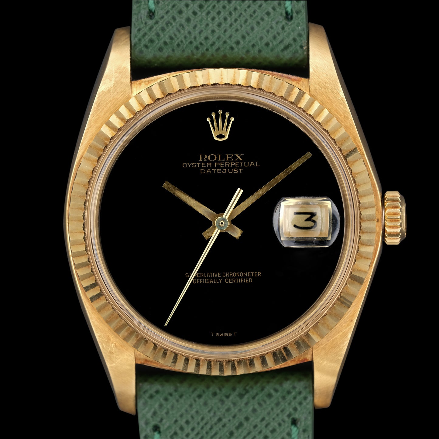 Rolex Datejust Onyx Dial ref.1601 from 1976