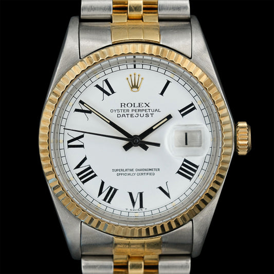 Rolex Datejust "Buckley Dial" ref.1601 Fullset from 1968