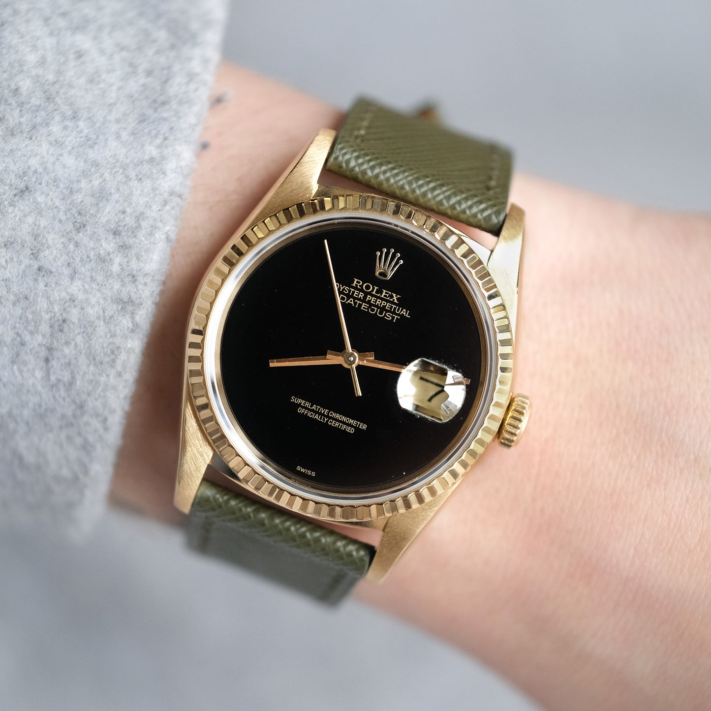 Rolex Datejust ref.16238 Onyx Dial from 1988