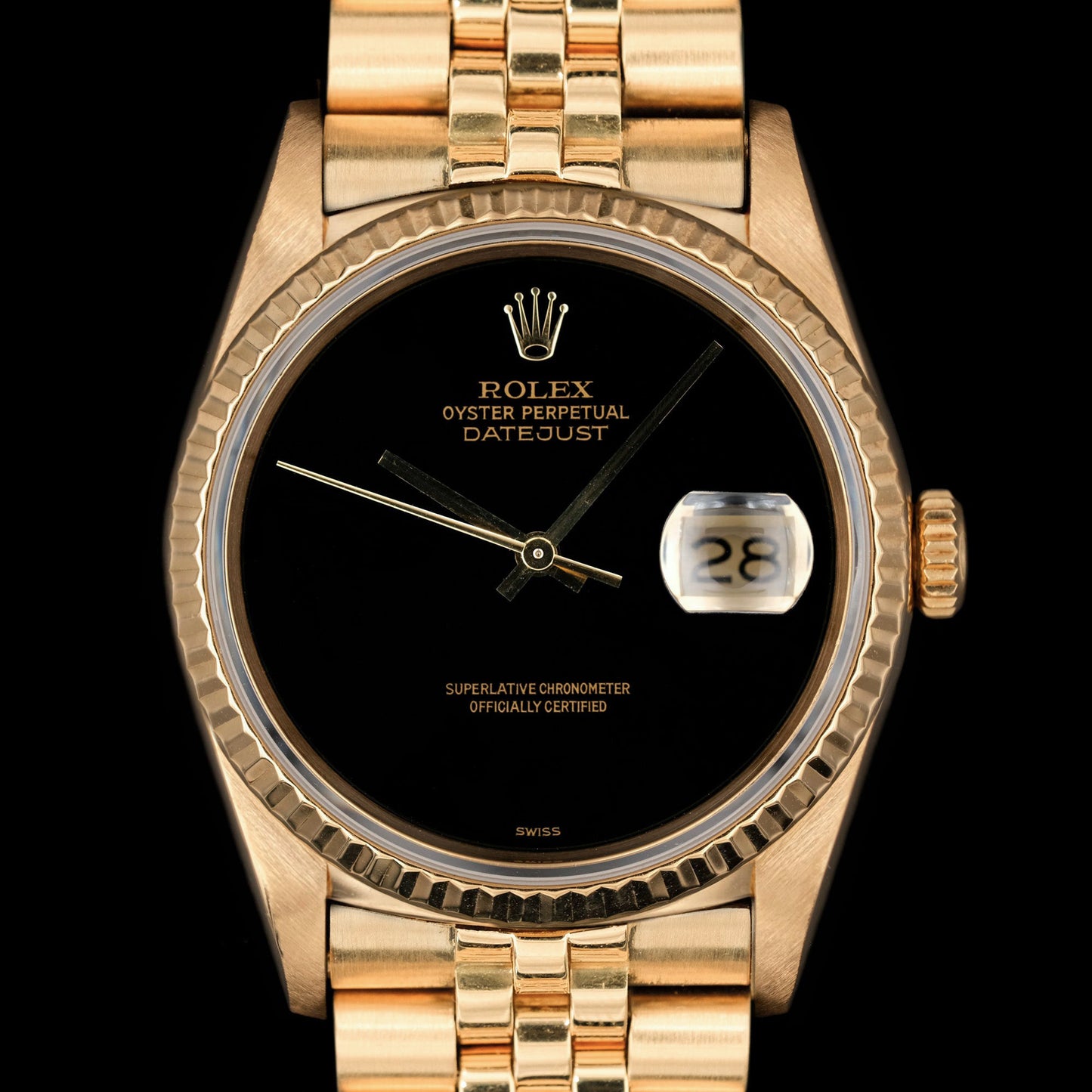 Rolex Datejust ref.16238 Onyx Dial from 1988