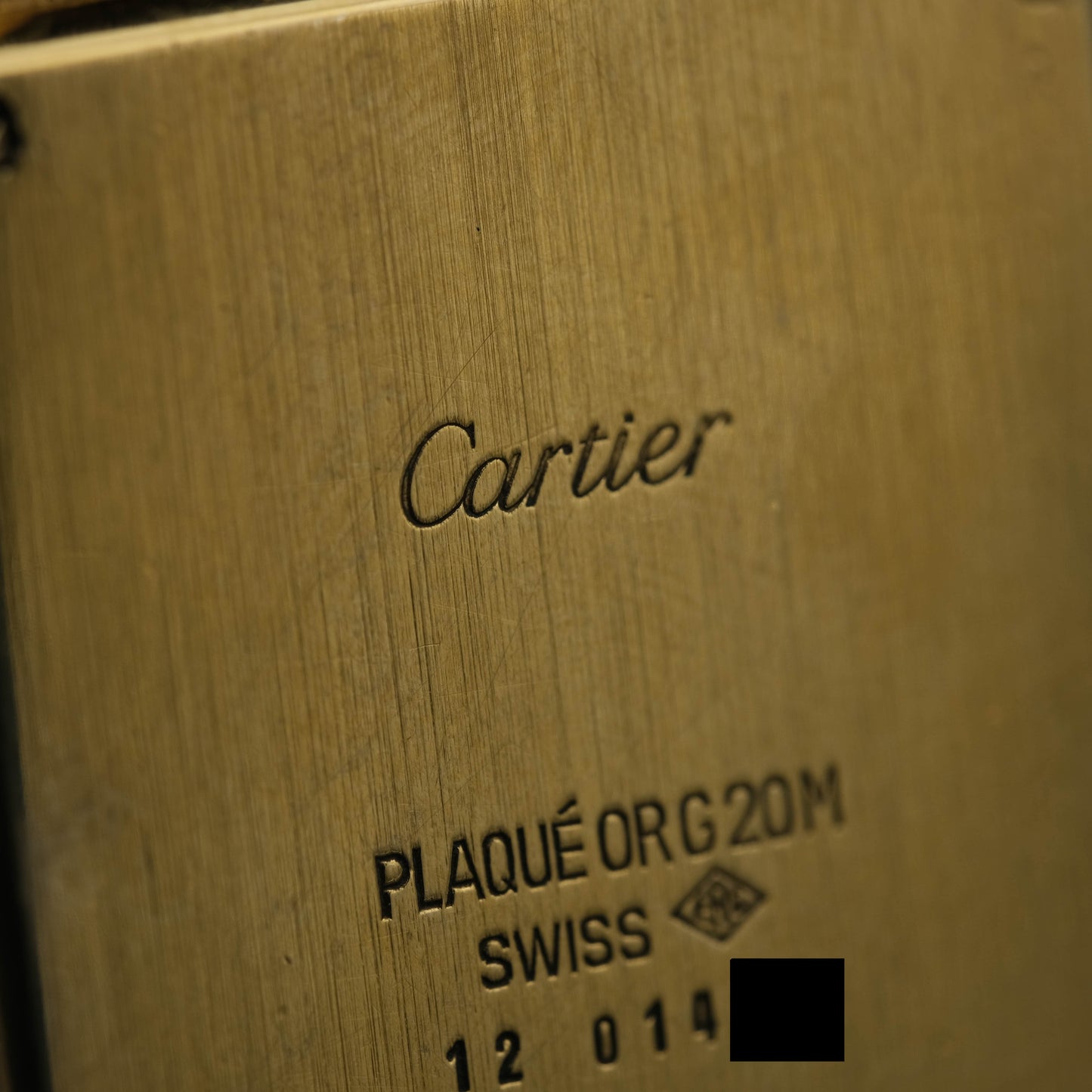 Cartier Stepped Case Jumbo Cream Dial "New York" ref.15716 de 1975