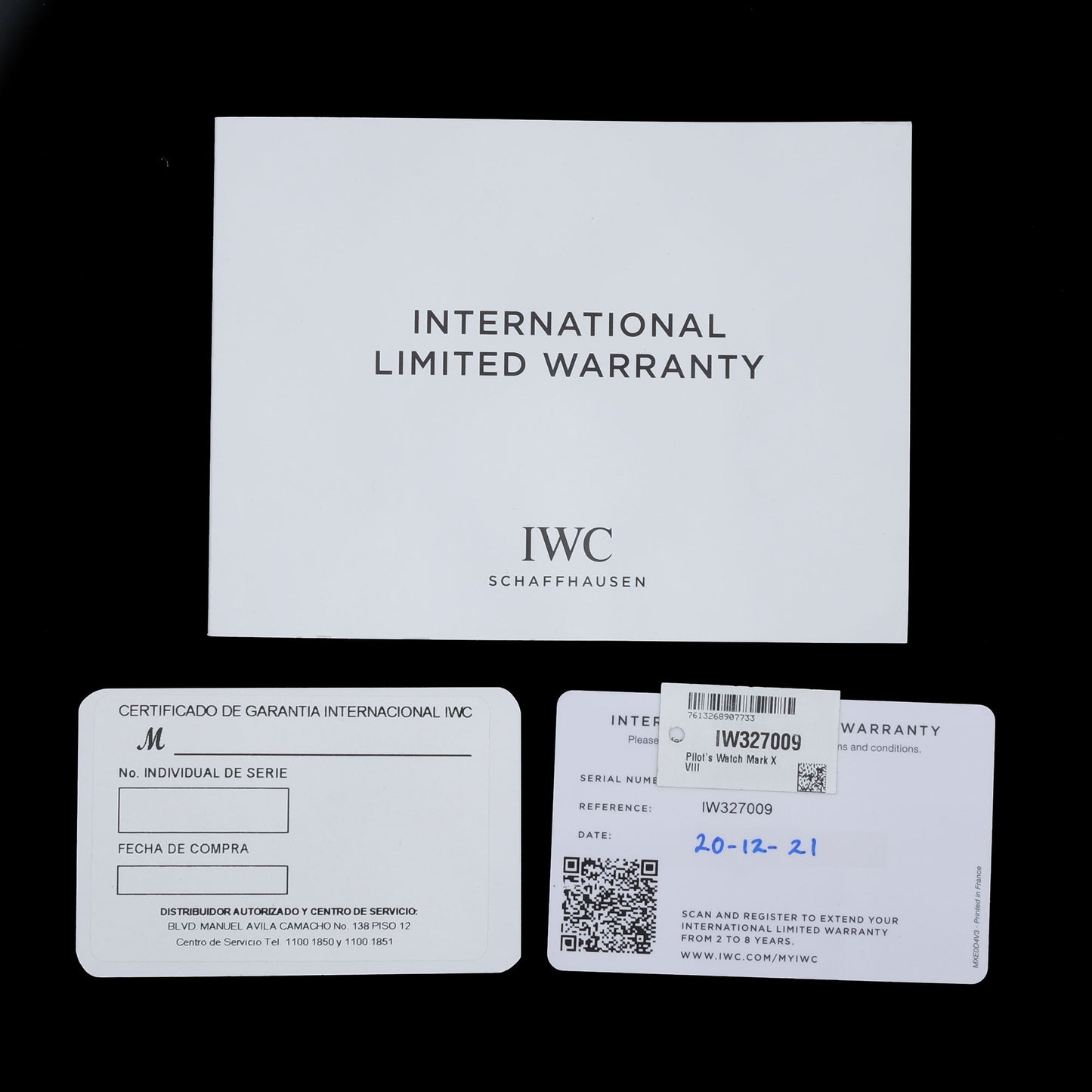 IWC Mark XVlll Pilot ref.327009 del 2021