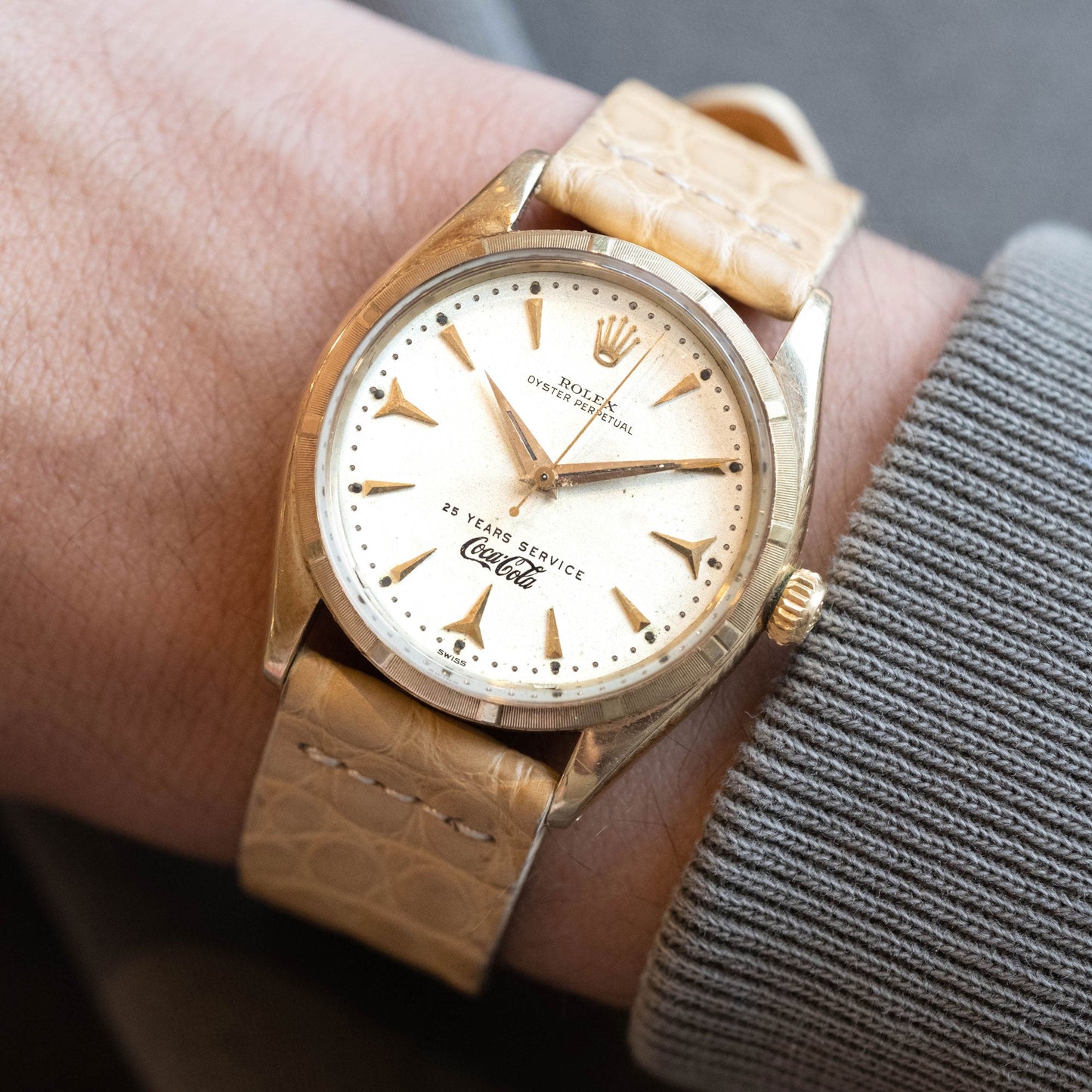 Rolex Oyster Perpetual Coca-Cola ref.6565 from 1956