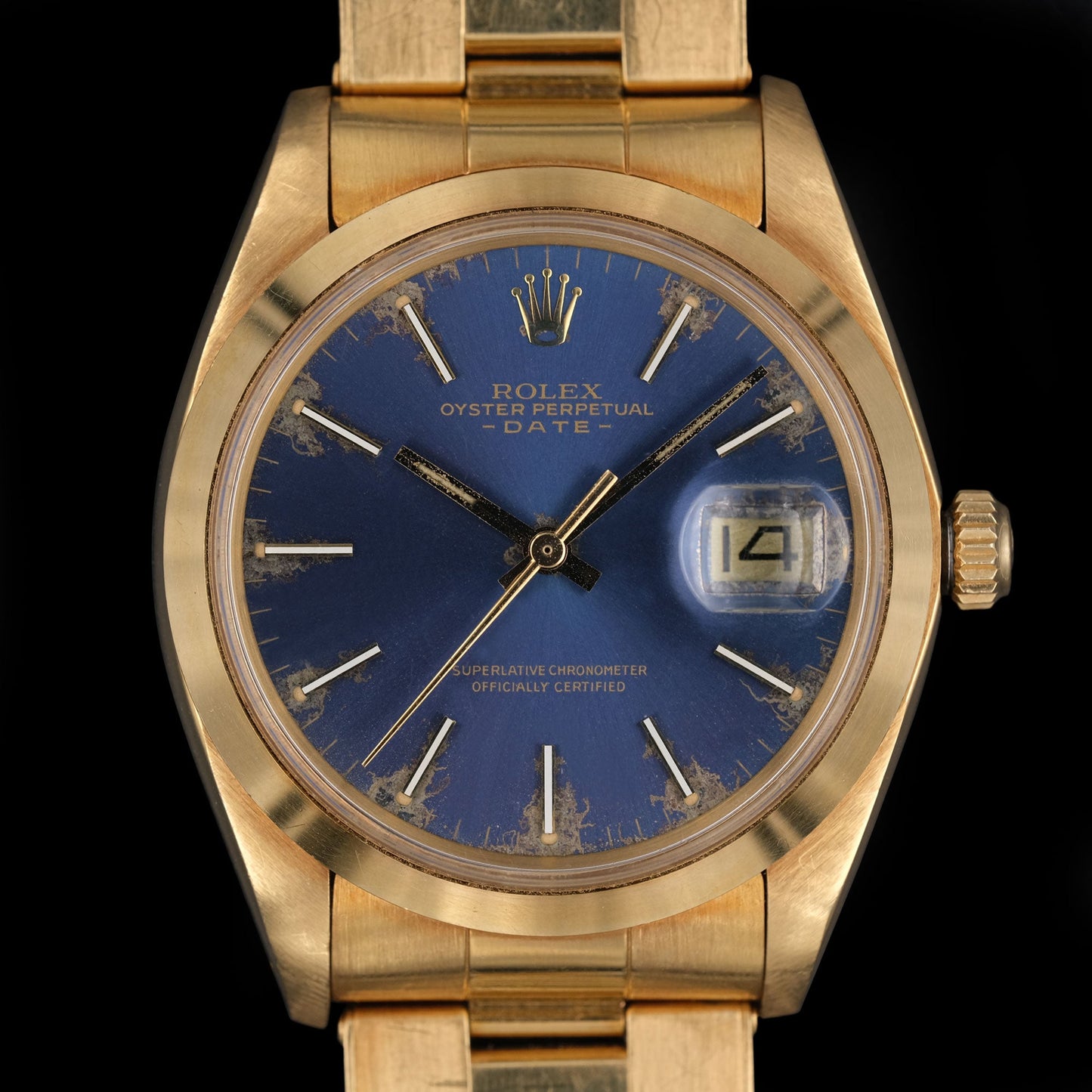 Rolex Date 18k ref.1500 de 1978