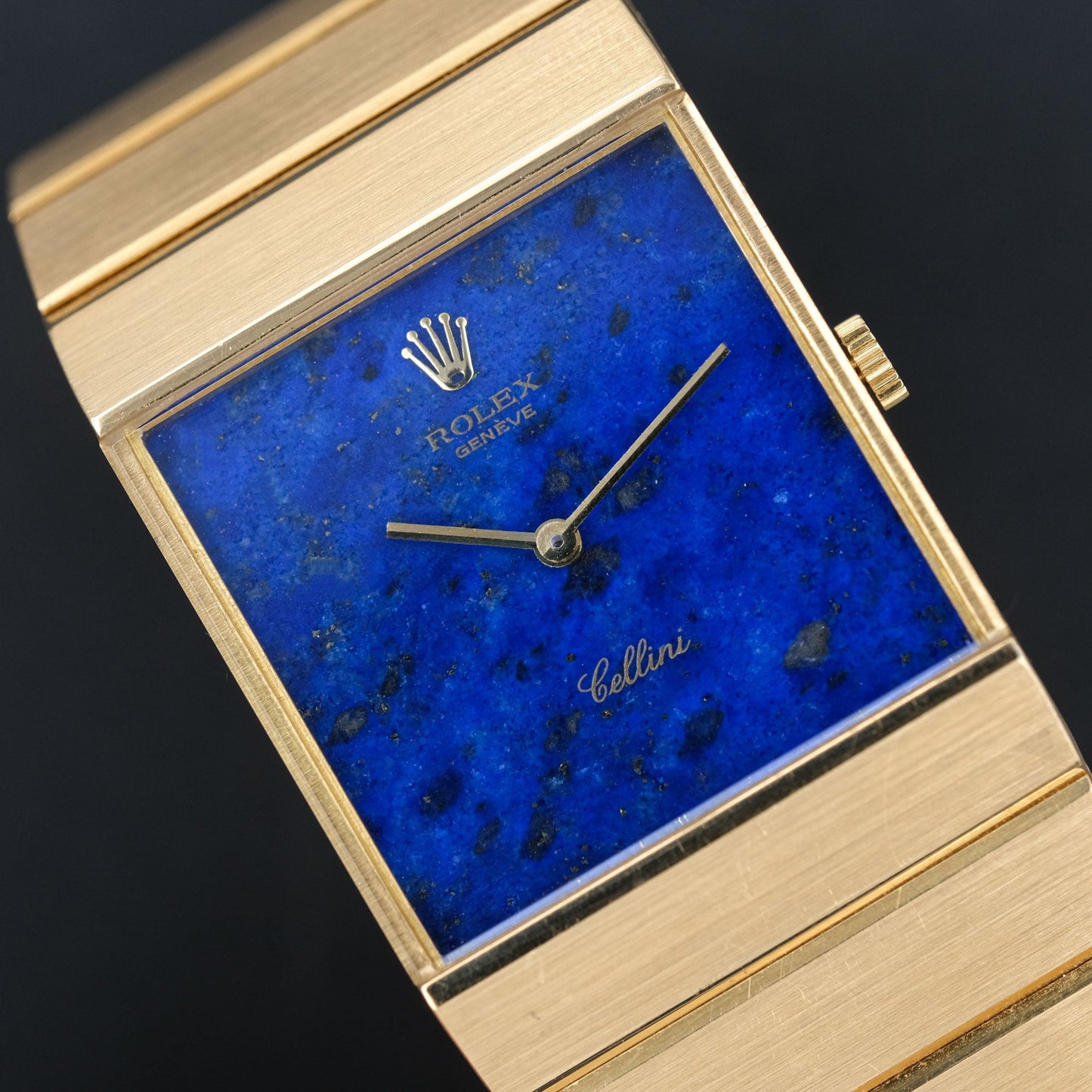 Rolex King Midas Cellini Lapis Lazuli ref.4316 de 1976