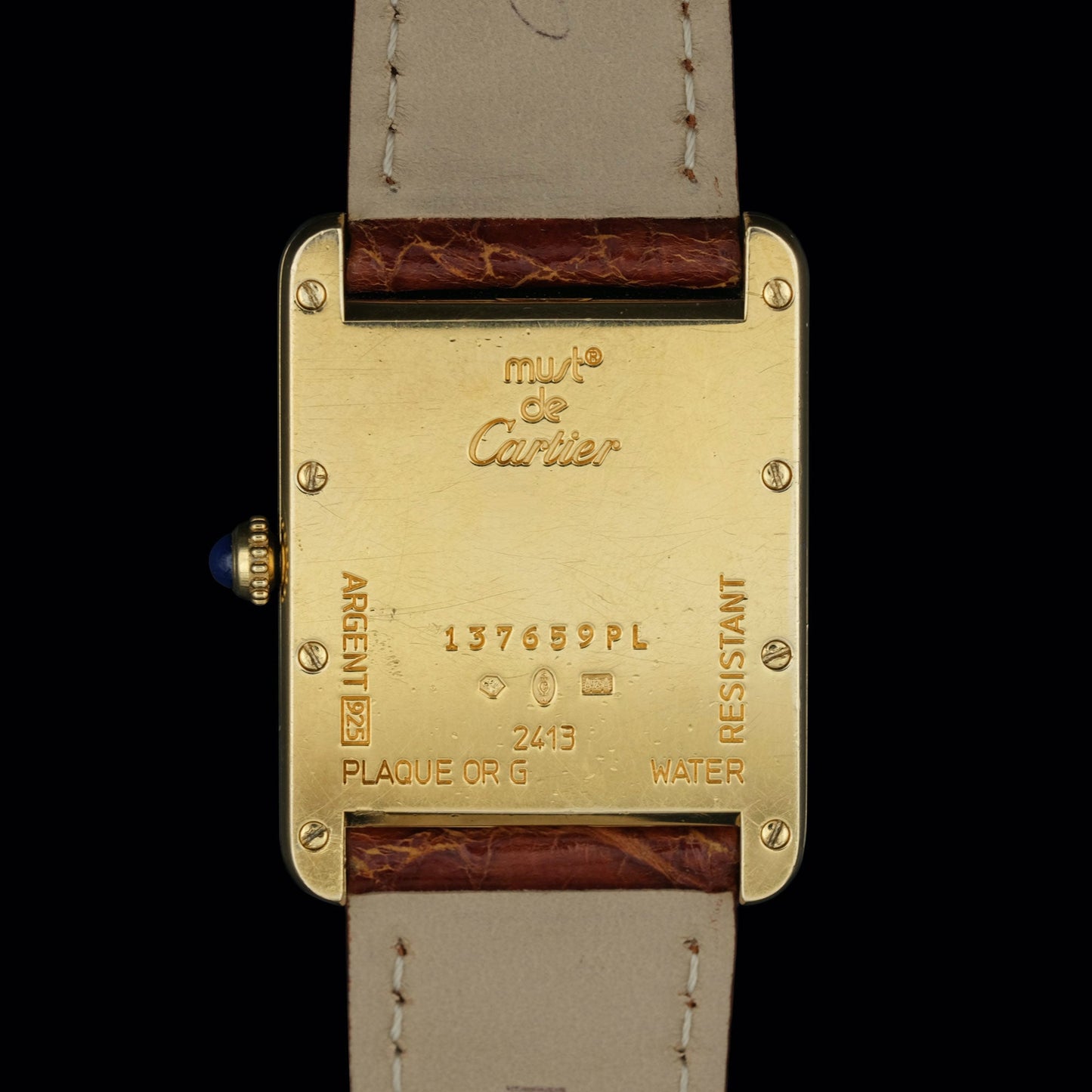 Cartier Tank Must de Cartier Lemon Large ref.2413 de 2002