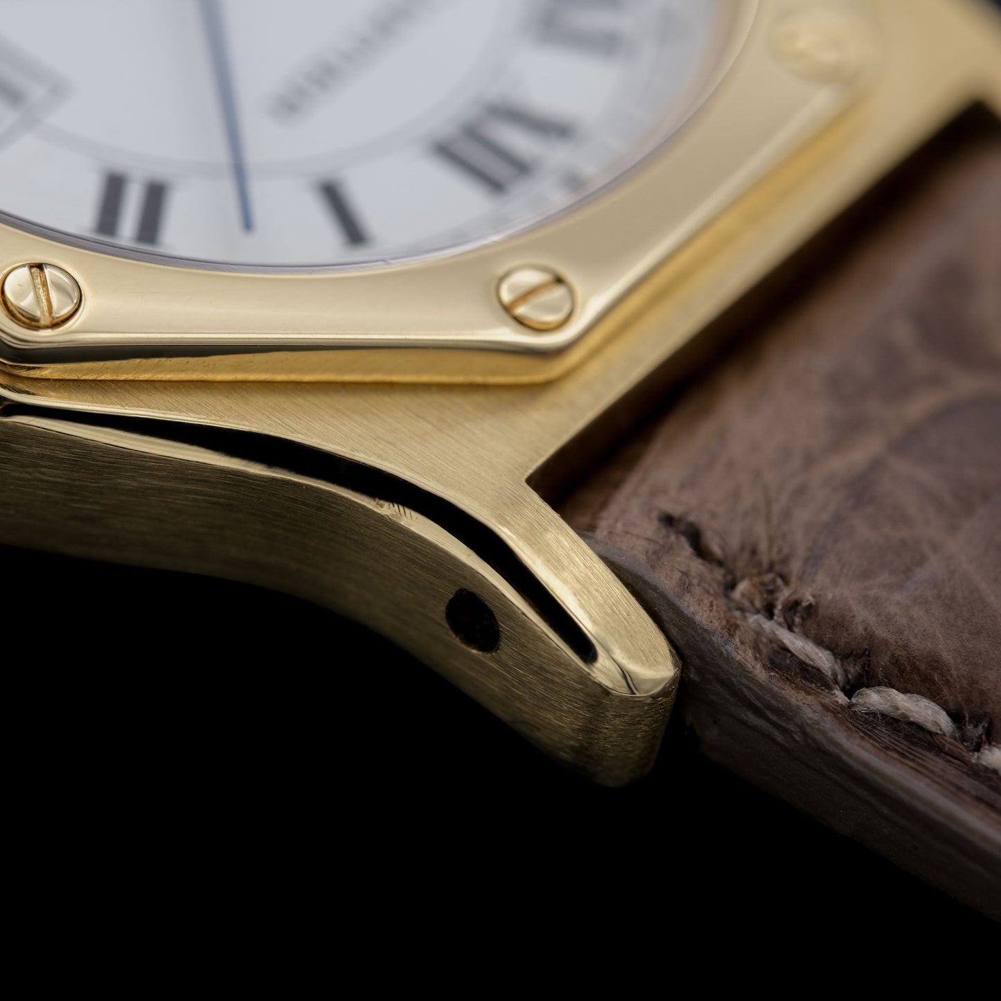 Cartier Santos Octagon 18k de 1988