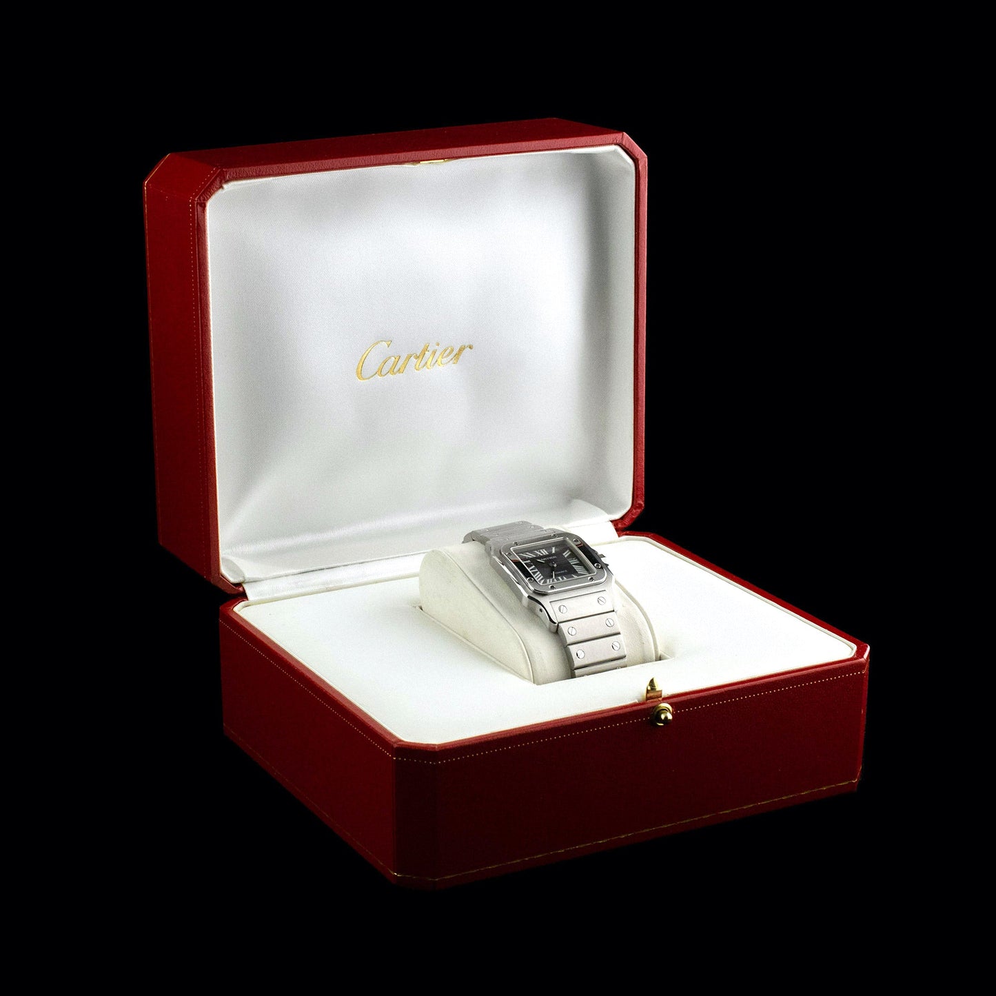 Cartier Santos Galbée "Umbra" ref.2319 Edición Especial SIHH Asia de 2002