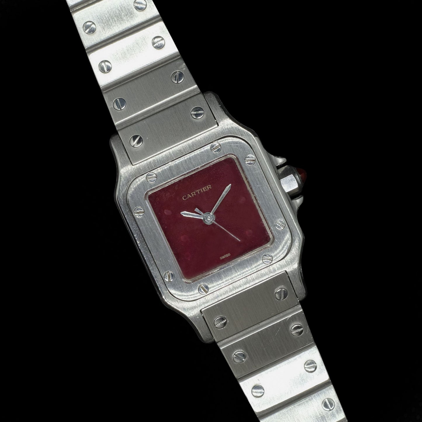 Cartier Santos Galbée Ladies 75 Aniversario de 1979